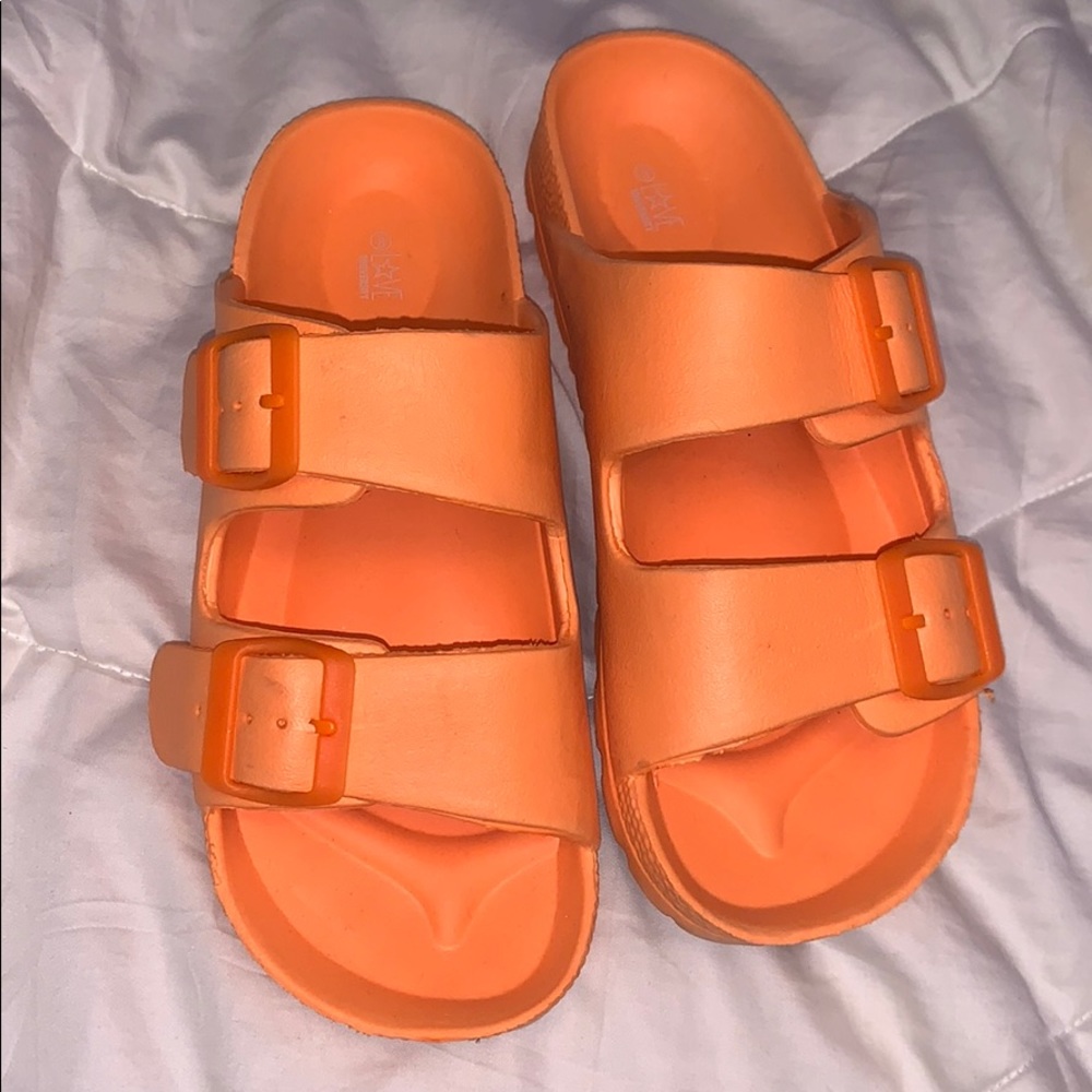 Orange Sandals